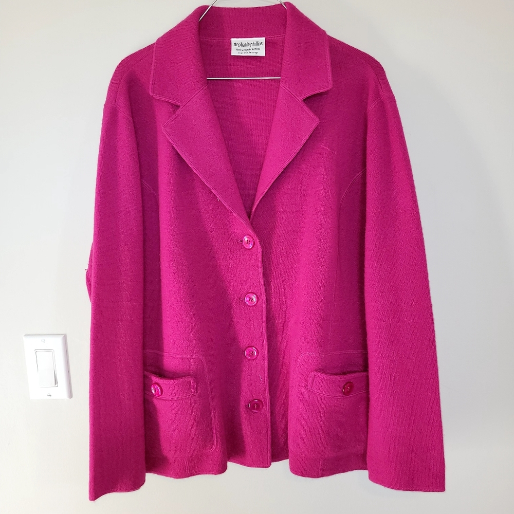 Stephanie Phillips Merino Wool Blazer